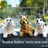 Cute Cartoon Dog Bobblehead Ornament for Car Interior Decoration