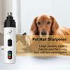 Electric Pet Nail Grinder Rechargeable Dog Nail Trimmer Cat Nail Grinder Suitable for Small Middle Large Dogs and Cats