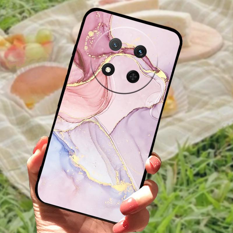 Etui Do Huawei Honor Magic7 Lite 5G Miękkie Silikonowe TPU Pokrowiec Na Telefon Dla Honor Magic7 Pro Fundas Magic 7 Odporna Na Wstrząsy Osłona Zderzaka