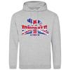 Mens Union Jack Logo Hoodie