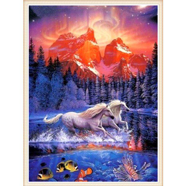 Animal Diamond Embroidery 5D DIY Diamond Painting Christmas Tiger and Giraffe Cross Stitch
