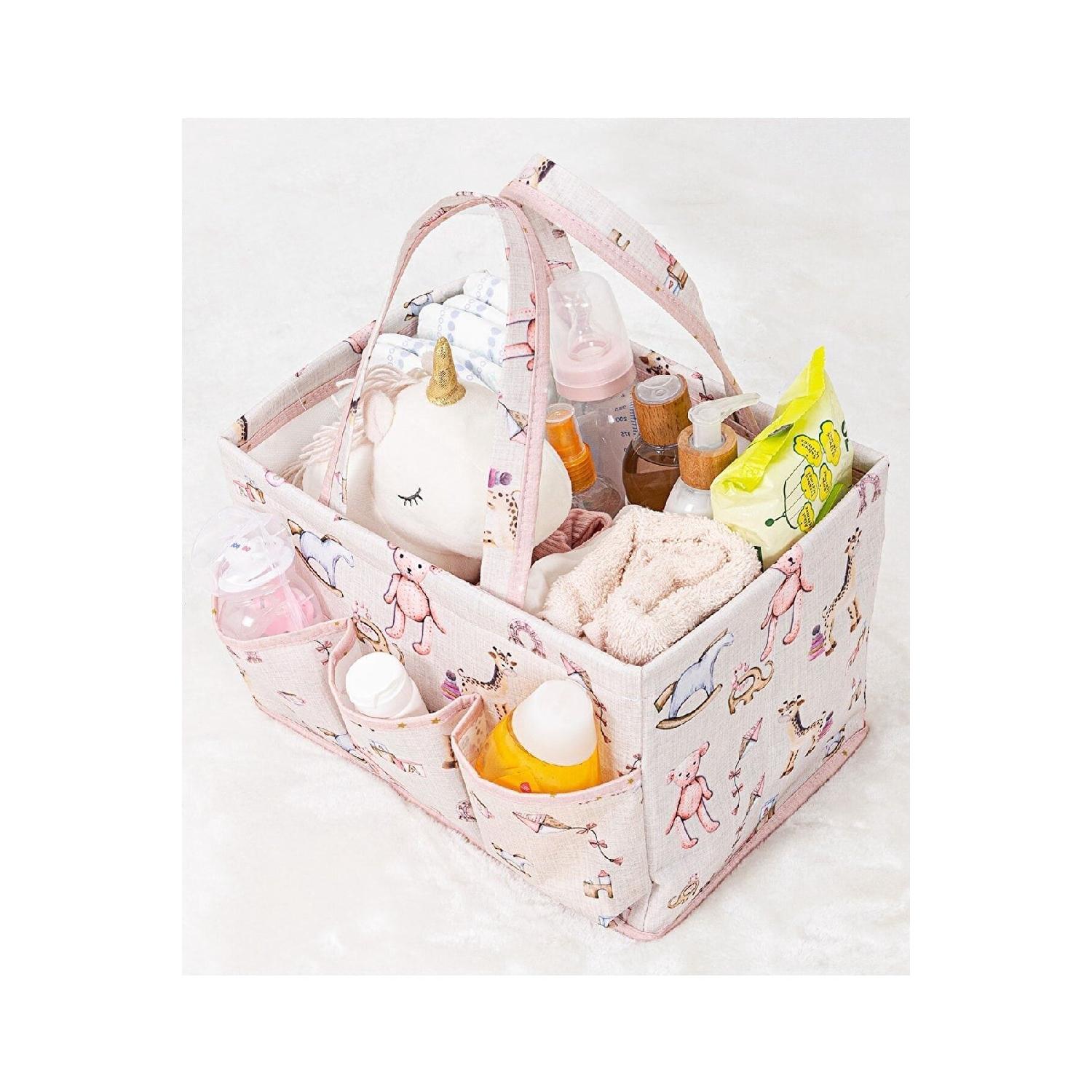 

Фантастична дитяча сумка для догляду за мамою (рожевого кольору з ручками) рожевий