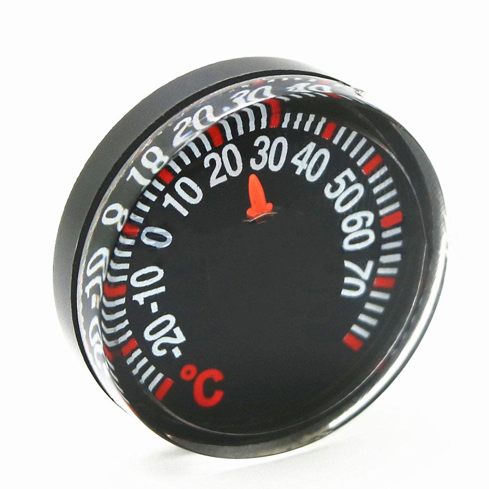Bimetal Thermometer Gauge High Indoor Monitoring Round