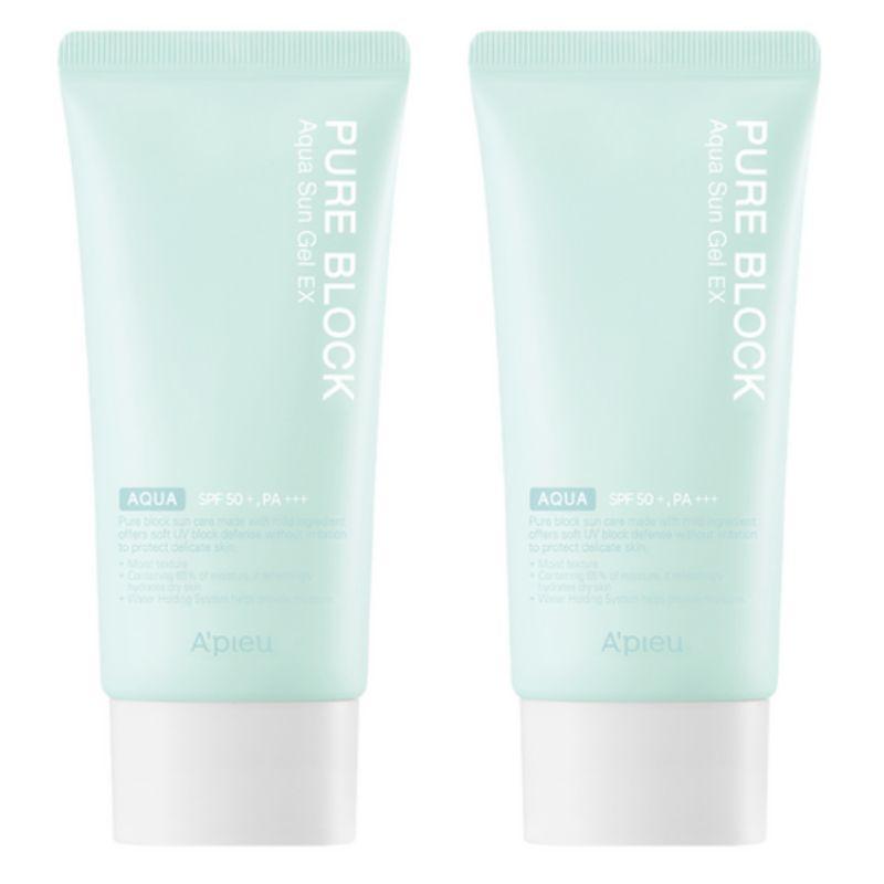 A'PIEU Pure Block Aqua Sun Gel EX SPF50+ PA+++ 50ml