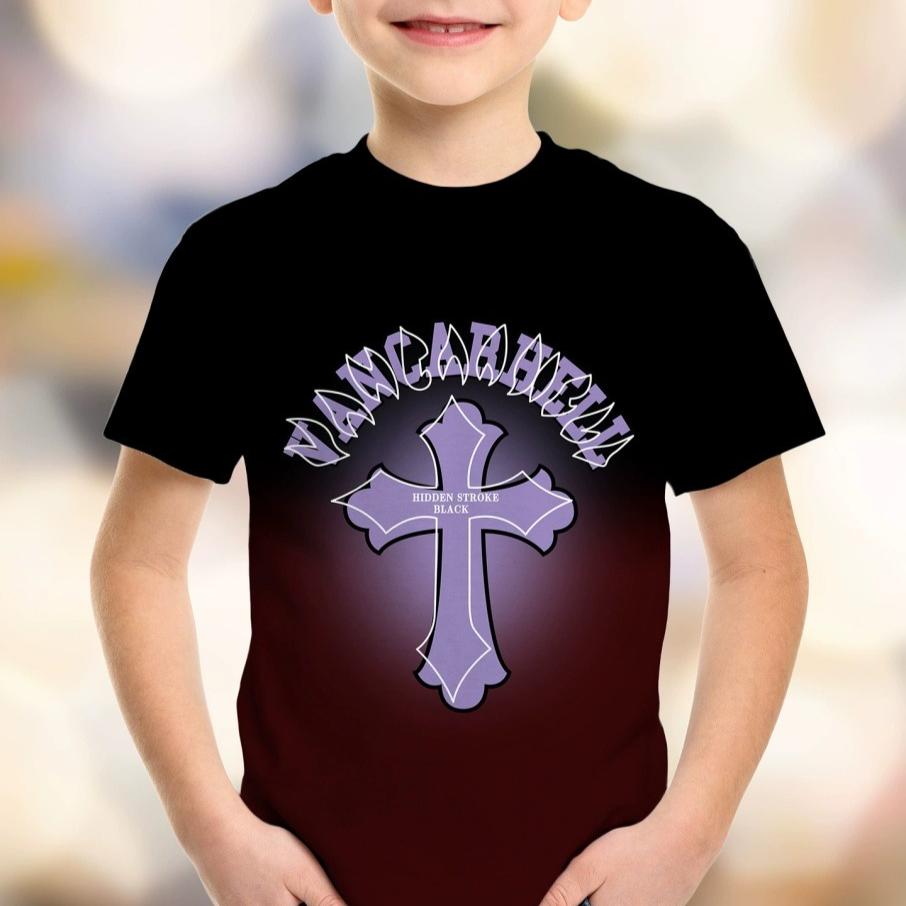4-15 Years Old T Shirts Letters Comfortable Polyester Girls Children Long Sleeve T-Shirt Cartoon 3D Printed T Shirt Kids Clothing