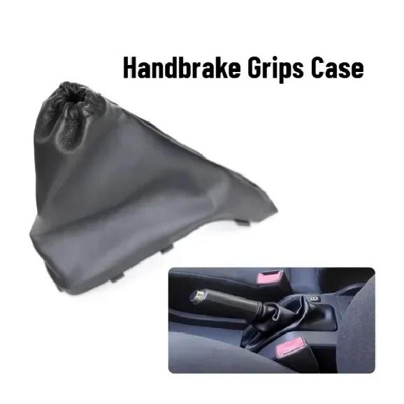 For OPEL ASTRA H High-quality Leather Interior Center Manual Handbrake Gaiter Boot Cover Car Refit Accessory