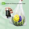 Thickened Smiley Face Plastic Takeout Bags
