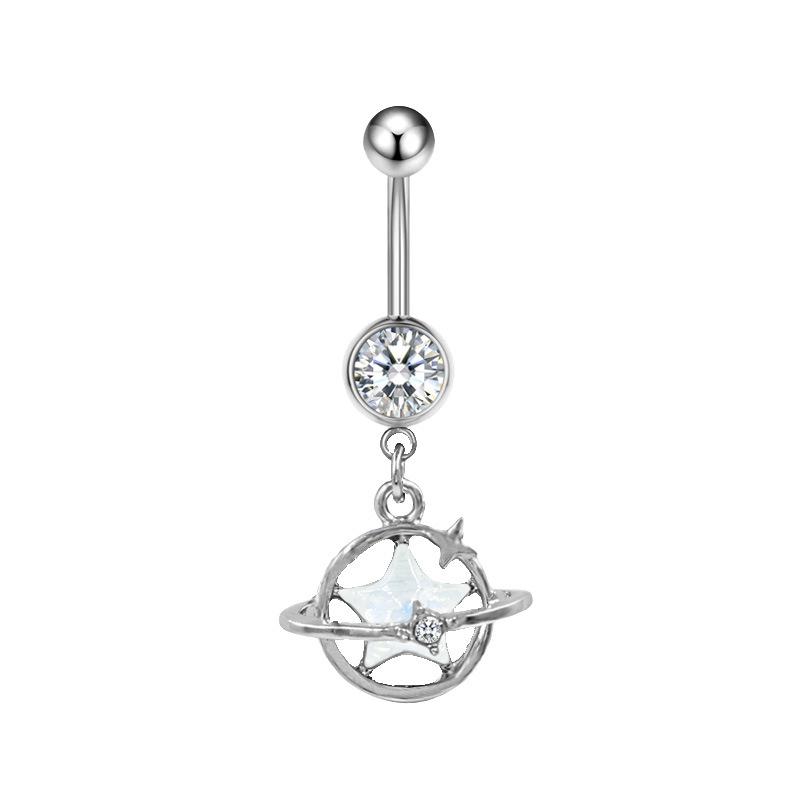 Gaibei Stylish Jellyfish Butterfly Navel Ring for Girls