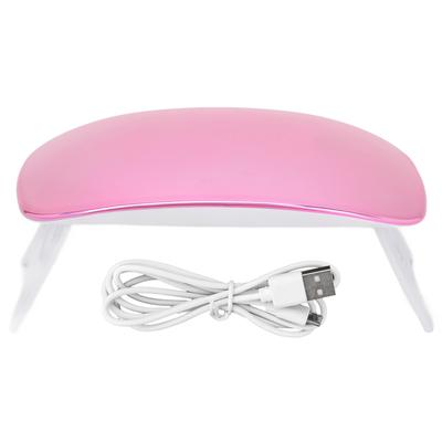 Nagellampe 6W Tragbar Faltbar Handheld Schnellhärtender Trockner UV LED Nagellicht für Maniküre Bunt