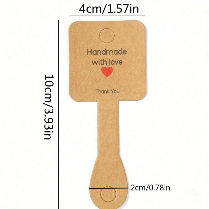 Self-adhesive Ring, Keychain, Necklace, Bracelet, Headband, Body Jewelry Display Card Suitable For Small Jewelry Businesses