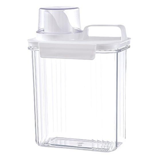 

1500/2000/2800 мл бутылка-дозатор для стирального порошка, прозрачная удобная герметичная крышка, дозатор жидкого мыла M