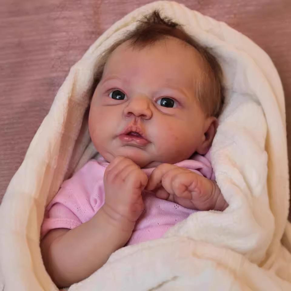 

Кукла Reborn Baby Jocy 48 см, ручная работа, кукла-симулятор, вена, родословная, видимая 3D-кожа, игрушка-кукла 48cm