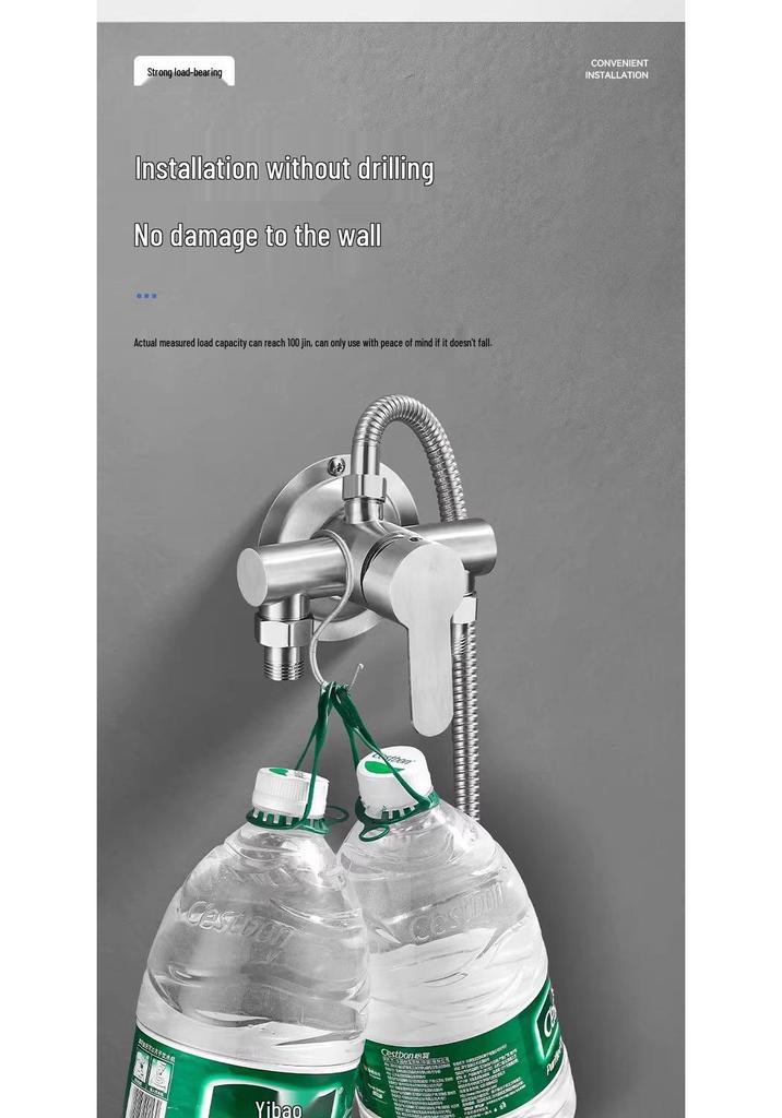 304 Stainless Steel Shower Mixer Tap for Hot and Cold Solar Water Heaters