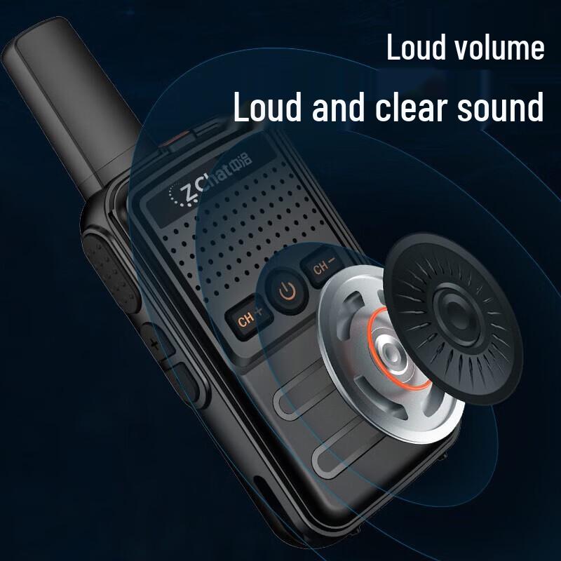 

Zchat ZEK Mini Two-Way Radio (Twin Pack) (CN version)