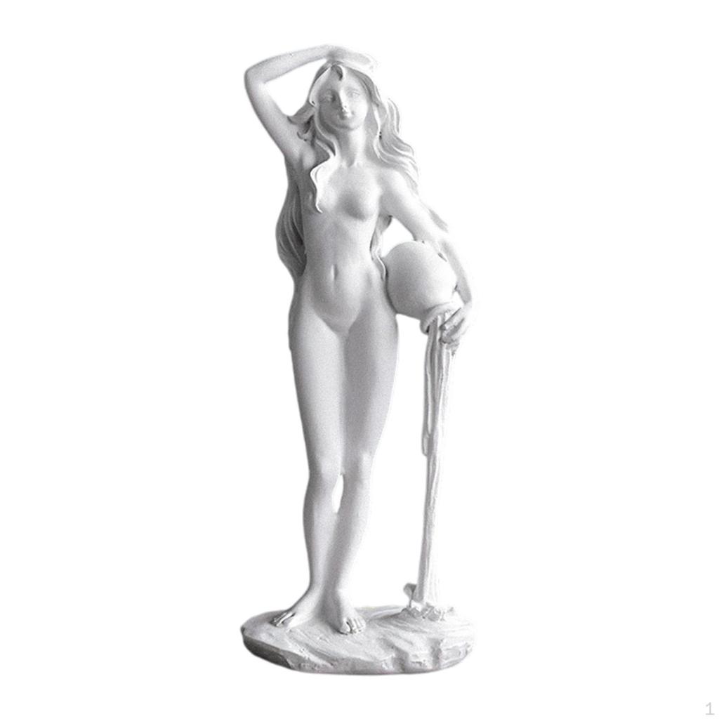 Sculpture Aphrodite Statue Collectible White Decorative Figurine Greek Art for Office Bookshelf