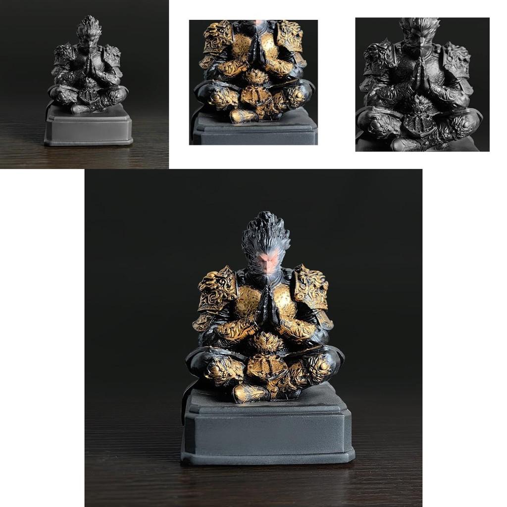 Stunning Black Myth Wukong Resin Decorative Statue Of The Monkey King For Home Decor