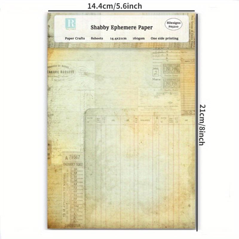 Garden Life Scrapbook Paper Pad Assorted Pattern Decoupage Cardstock Vintage Scrapbooking DIY Decorative Cardmaking Supplies