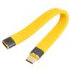 Short USB C to USB C Flexible Cable Type C Male to Female PD 100W 5A Fast Charge 40Gbps Data Transfer Cable