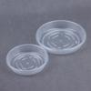 10Pcs  Round Flower Pot Tray Clear Desktop Plant Saucer Plastic Trash Storage Flower Pot Base Home