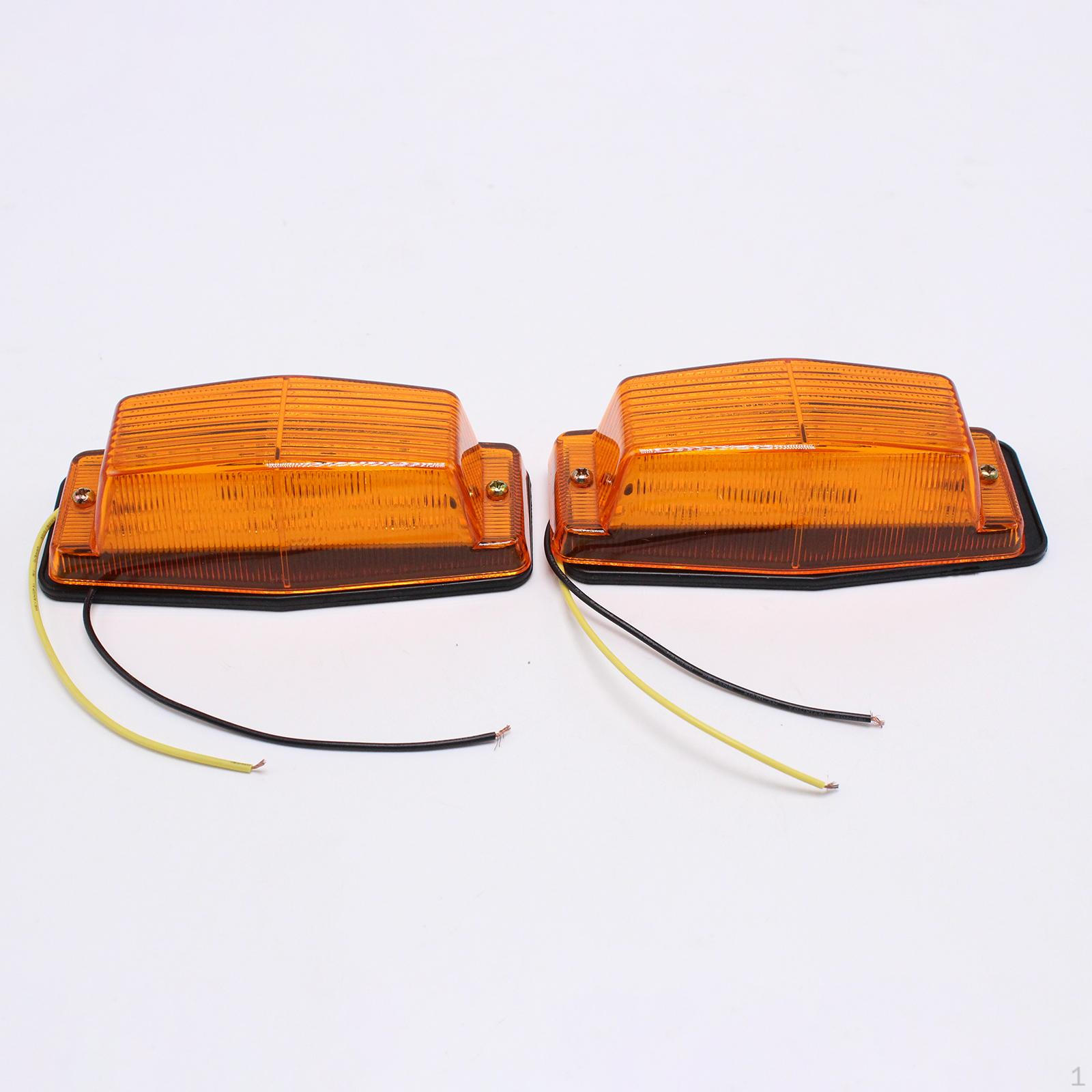 

2 шт. Боковые габаритные огни 001 321-001 для грузовиков и оранжевый