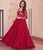 Women Designer Designer Anarkali Gown With Embroidery Sequence Work Suit Dress