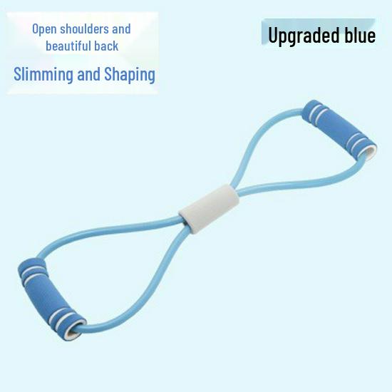 Elastic Foot Pedal Resistance Band for Sit-Up and Abdominal Yoga Exercises