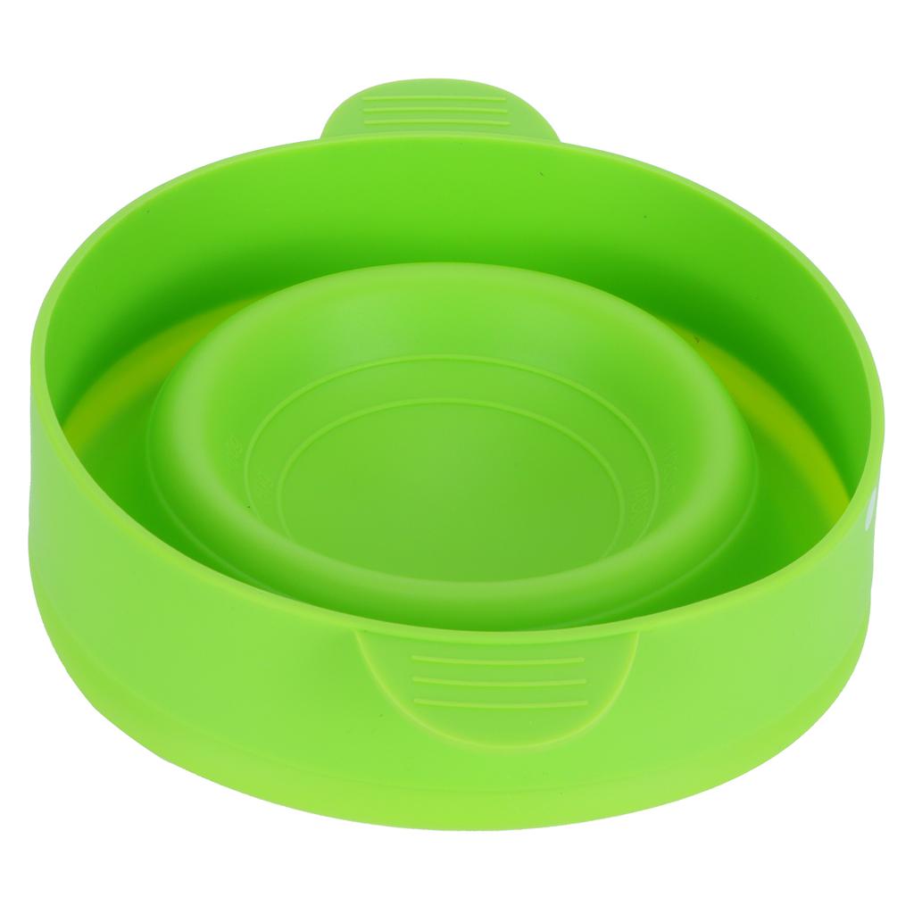 Popcorn Bucket Folding Silicone DIY Popcorn Maker Bowl with Lid Kitchen Accessory(With HandleGreen )