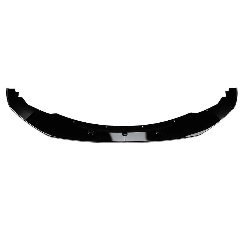 Front Bumper Splitter For BMW 1 Series 2012 To 2014 F20 F21 M Sport Style Canard Cover Trim Lip Spoiler Gloss Black Body Kit