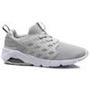 New LINING Bubble Casual Shoes Women's Low top Gray White AGLM022-2