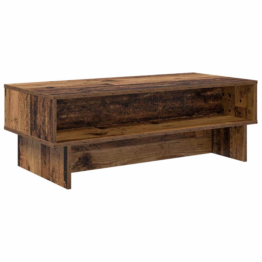 Coffee Table Reclaimed Wood 100 x 46 x 35 cm Engineered Wood