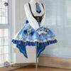 Lolita Déguisement Cosplay Cos Jeu Anime Fête Uniforme Genshin Impact Fontaine Tour Furina De Fontaine Hallowen Jouer un rôle