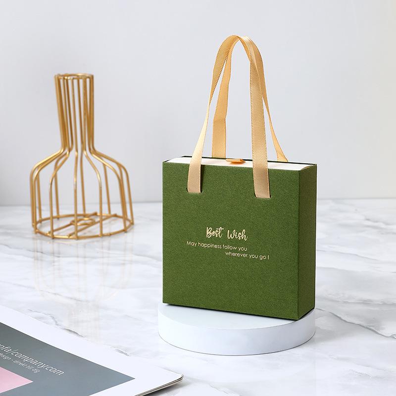 Popular Jewelry Box Set: In-Stock Drawer Handbag for Rings, Bracelets, Necklaces, and Earrings