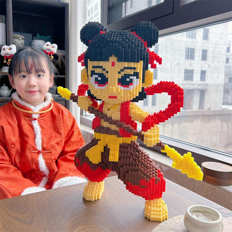 

Nezha Luminous Building Blocks: Challenging Children s Educational Puzzle Toy