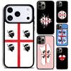 Flagge von Sardinien Handyhülle für iPhone 17 16 15 Pro Max Air 14 13 12 11 Plus Stoßfeste Hülle
