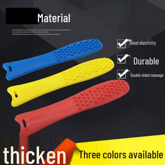 Silicone Fish-Shaped Meridian Massage Stick