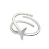 Elegant Starfish Ring: Fresh, Sweet & Versatile Women's Fashion Jewelry - Exquisite Light Luxury Trend.