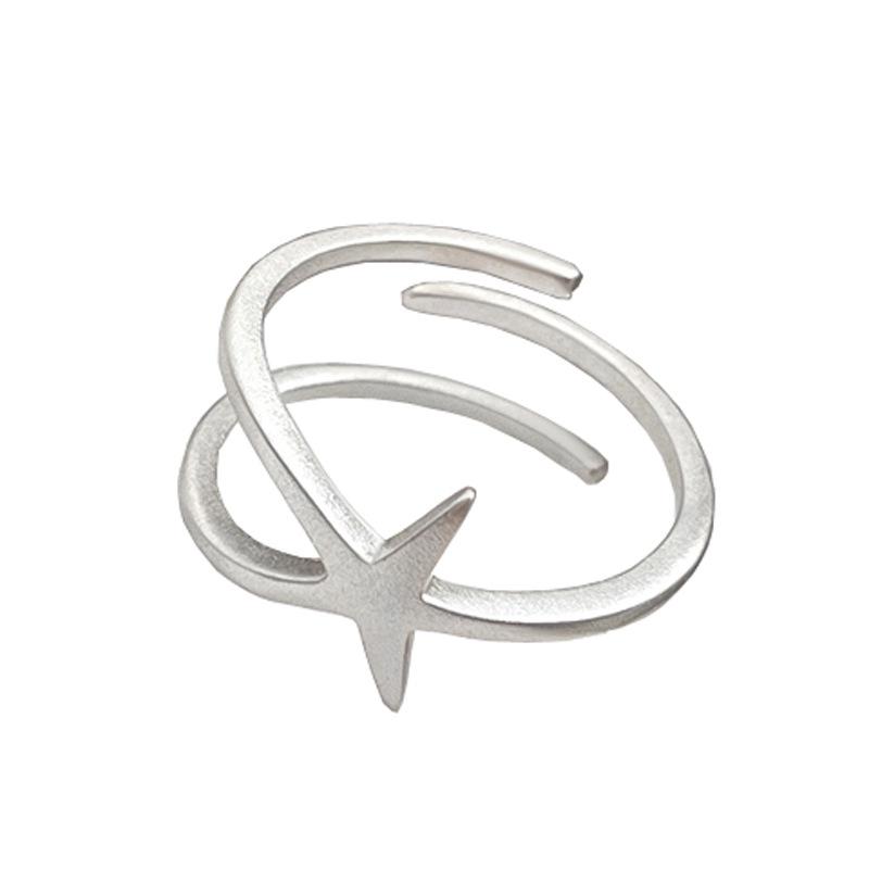 Elegant Starfish Ring: Fresh, Sweet & Versatile Women's Fashion Jewelry - Exquisite Light Luxury Trend.