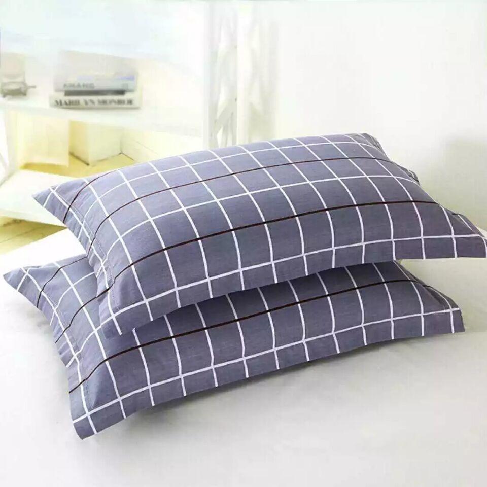 48X74Cm Printed Pillow Case Bed Pillowcases Standard Pillow Cover for Bedding Bedroom (No Filler)