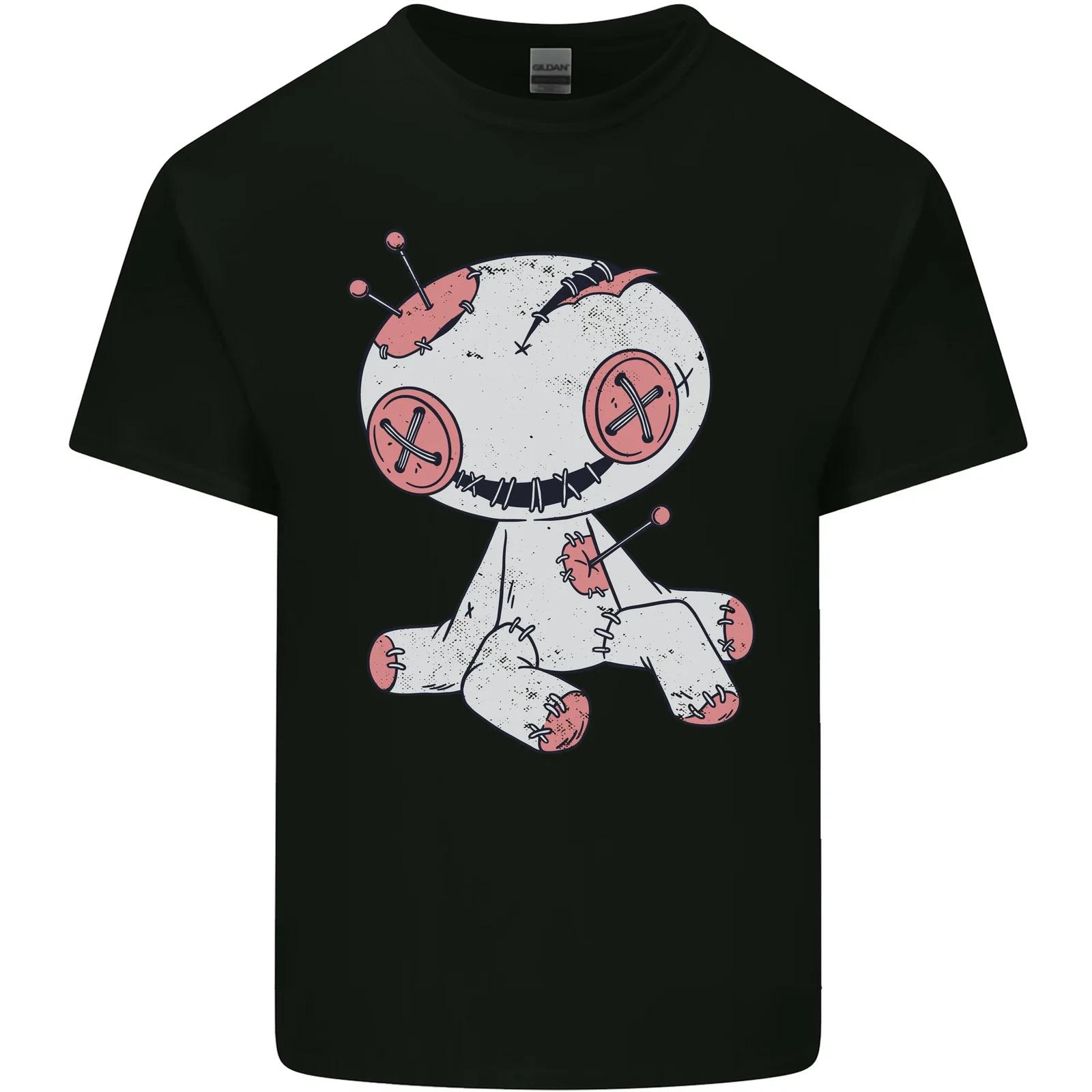 A Torn Voodoo Doll Heart Dark Magic Halloween Kids T-Shirt Childrens S