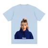 Angele Van Laeken T-Shirt Classic Portrait Graphic Printing Tee-shirt Fashion Round Neck Tops Women/men Short Sleeve Cotton Tees