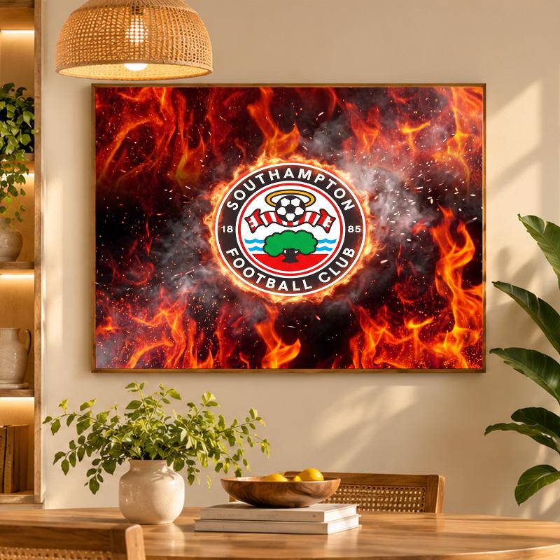 5D Diamond Painting Southampton Football DIY Full Drill Diamond Art Kit Home Decoration