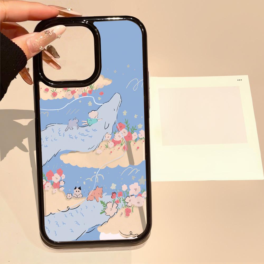 Painted Phone Case for iPhone 11 12 13 14 15 16 iPhone 13 14 15 16 Pro 13 14 15 16 Pro Max Samsung A15 A16 A25 A26 A55 A56 S25 S24 S22 S23