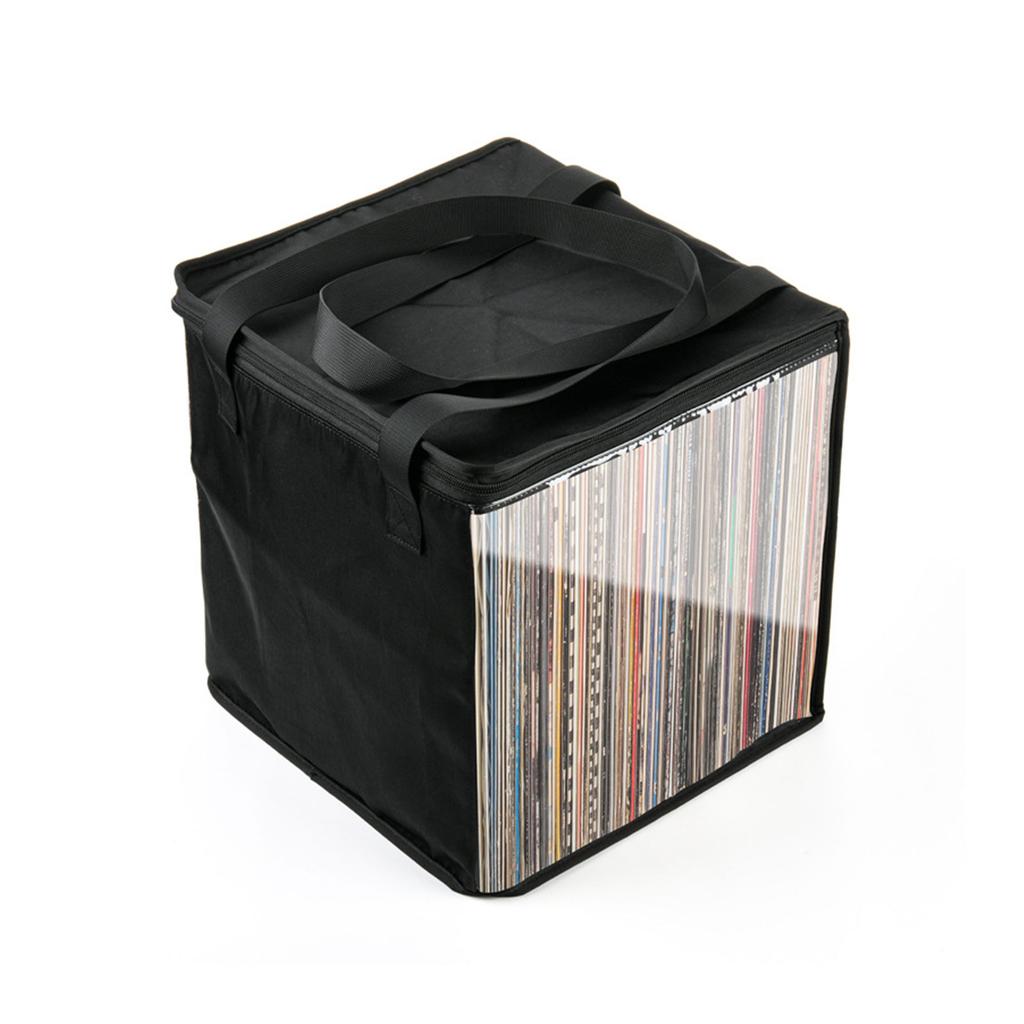 Mayrecords Shoulder Bag Handy Storage Shoulder Bag Lightweight Carry Favorite Music Anywhere for 50pcs 12inch Vinyls