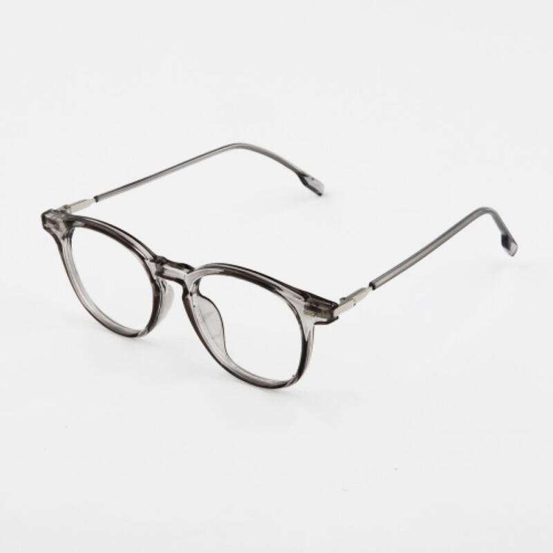 Men s and Women s Couple Round Fashion Glasses Frames G1188_Black
