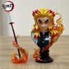 Demon Slayer Anime Figure Rengoku Kyoujurou Statue Decor Pvc Kimetsu No Yaiba Action Figurine Collection Model Toy Gift
