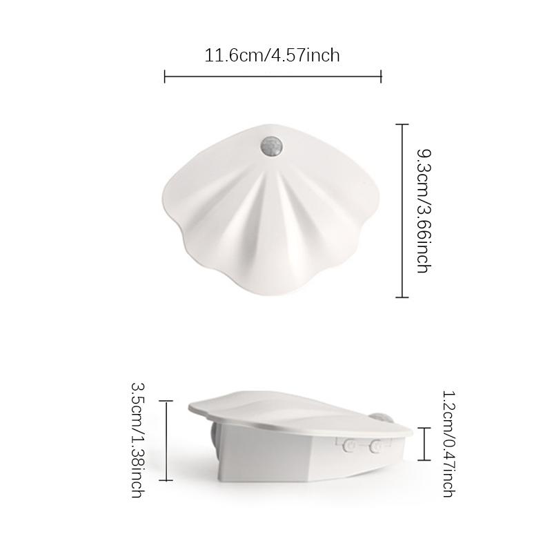 

Motion Sensor Lights, LED Wireless Night Light,Wall Lamp for Wake up at Night, for Bedroom,Corridor,Cupboard,Door,Toilet Decor WHITE