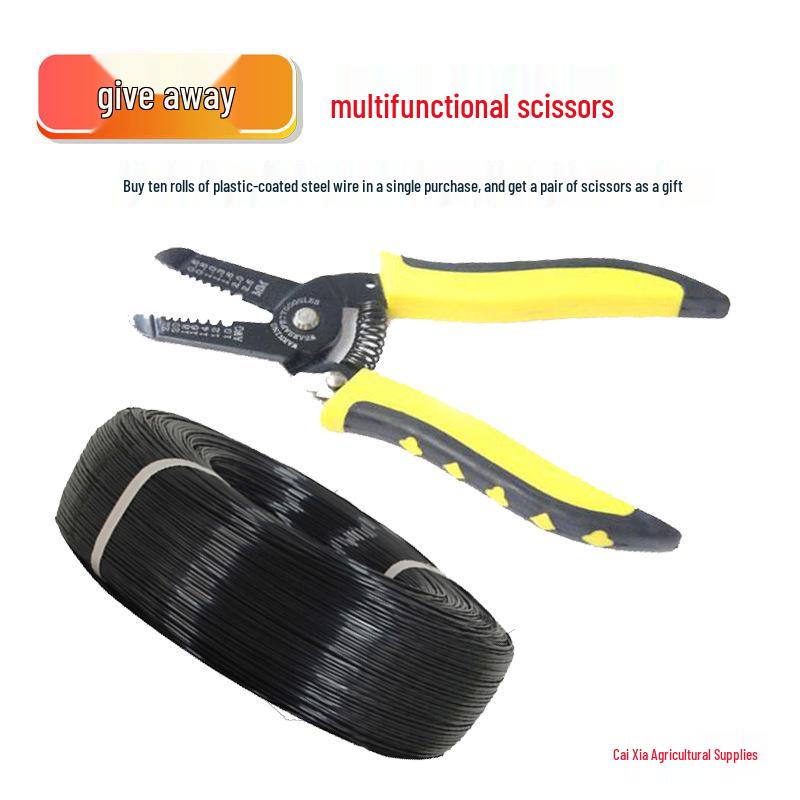 High-Strength Plastic-Steel Wire for Greenhouses and Trellises