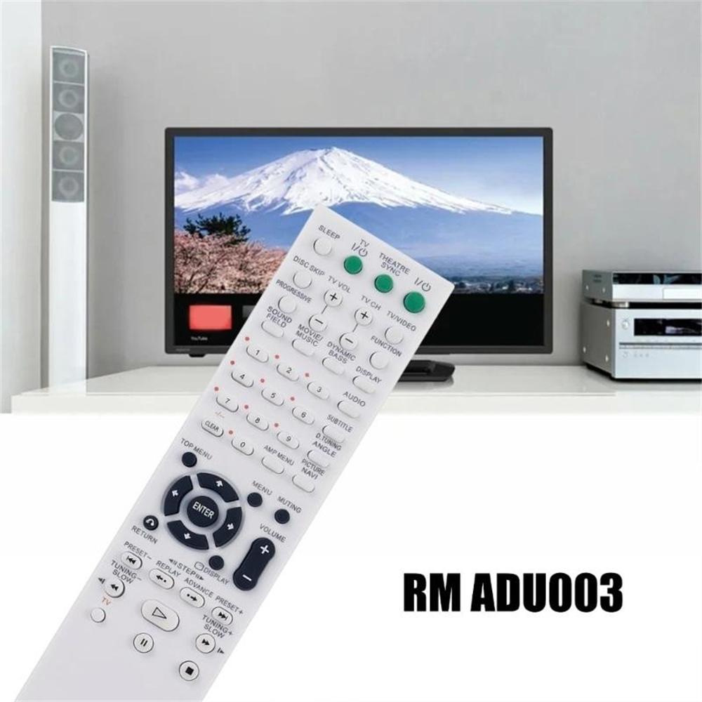 RM-ADU003 10m Range Infrared Remote Control for Sony AV Amplifier Ergonomic Remote Controller