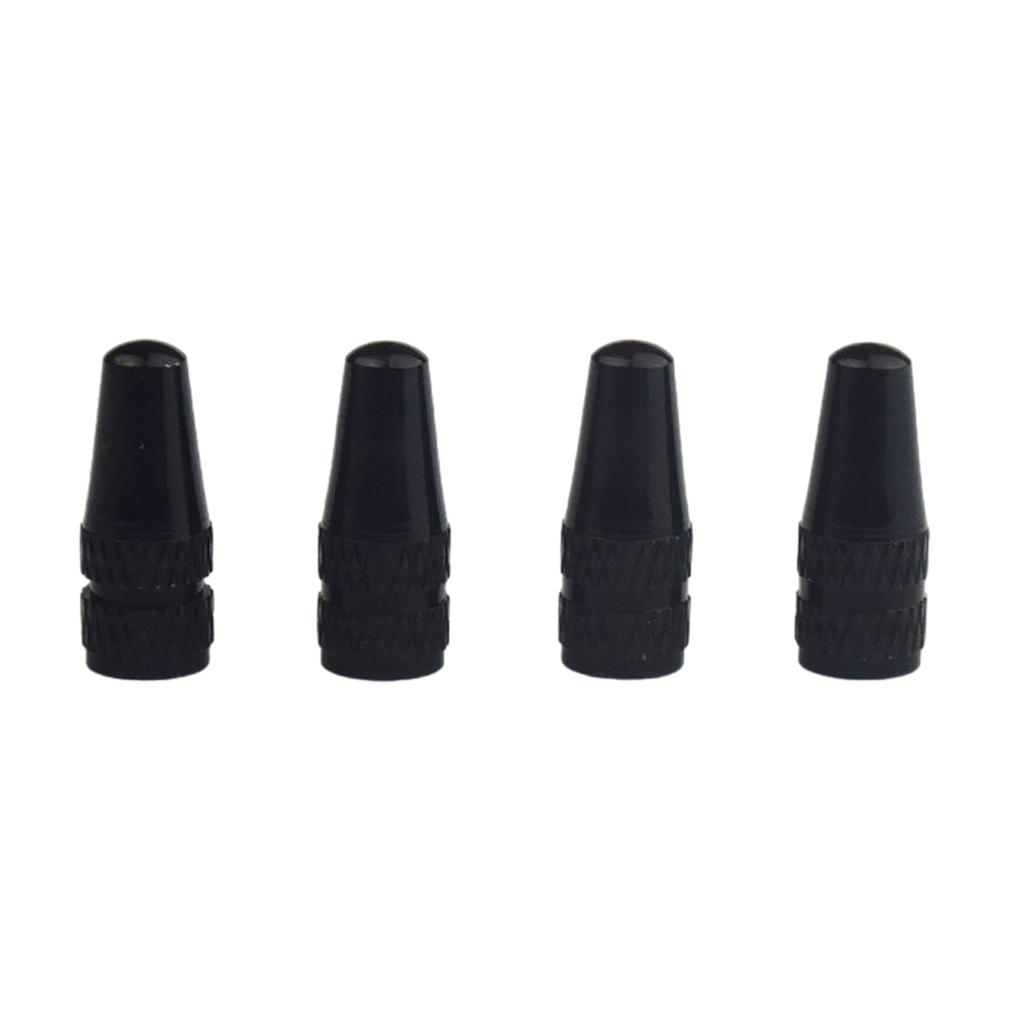 4Pcs Bike Tire Valves Stem Caps Aluminium Alloy Tire Valves Stem Covers Universal Bike Tire Caps Bike Accessories
