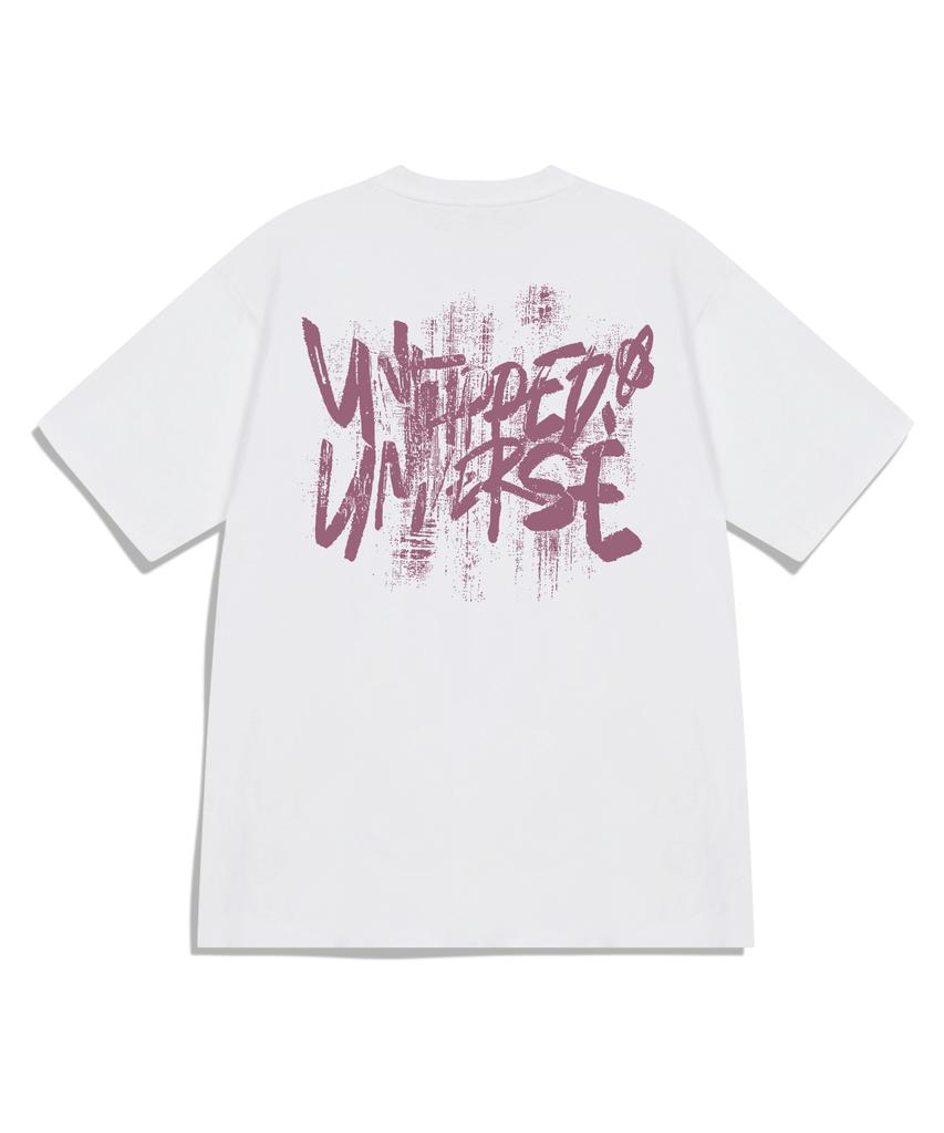 UNTAPPED STUDIO Universe Painting Brush Artwork Oversized Short Sleeve T-Shirt 8 Colors (Type A)